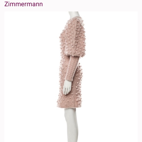 Zimmermann Beige Bauble Sweatsr dress - Picture 5 of 5